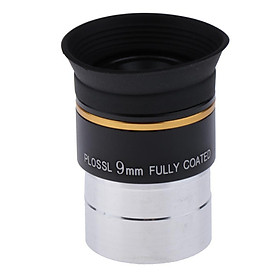 1.25" 9mm Plossl PL Eyepiece Fully Coated Lens for Astronomical Telescope 50mm