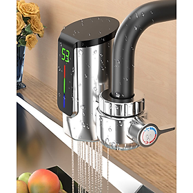 Bộ làm nóng trực tiếp tại vòi Electric Faucet Water Digital LCD Display 3300W
