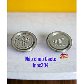 Nắp Che Cacte Inox304 Logo YA và Hon.da gắn nhiều loại xe máy Sirius Wave Dream RSX Jupiter Blade
