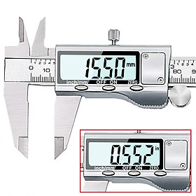 Mua Thước Kẹp Điện Tử Dùng Đo Kỹ Thuật Cơ Khí  kích thước 150mm/Thép Không Gỉ .