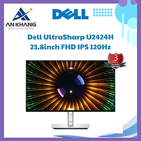 Màn hình Dell UltraSharp U2424H 23.8inch FHD IPS 120Hz - Hàng Chính Hãng - Bảo Hành 36 Tháng Tại Dell Việt Nam [Lỗi 1 đổi 1]