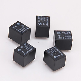 5 X Mini PCB Power Relay Type Eleonic 12V DC 5 Pins