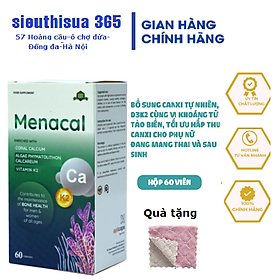 Viên uống Menacal bổ sung Canxi, vitamin K2 và D3 Aplicaps cho mẹ bầu và trẻ nhỏ (60 viên/hộp)