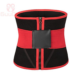 GUUDIA Nữ Eo Huấn Luyện Áo Cincher Tông Đơ Cắt Đai Giảm Béo Tập Toàn Thân Bụng Giảm Cân Thể Thao Viền Hot Đai Sinh Nhiệt - S