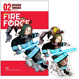 Truyện: Fire Force - Tập 2 - Tặng Kèm Bookmark Giấy Hình Nhân Vật