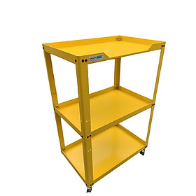 Mua Xe để dụng cụ 3 ngăn - N0R3 - Màu Đen ∣ Vàng ∣ Nhũ Bạc - Kích thước W600xD400xH900 - Dùng đựng dụng cụ đồ nghề  3 ngăn chứa đồ
