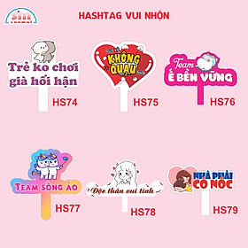 Hashtag cầm tay vui nhộn