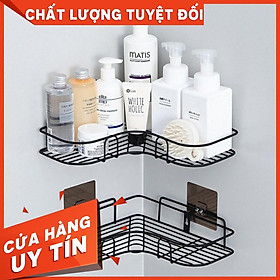 Kệ góc dán tường siêu dính trong nhà tắm ,nhà bếp siêu tiện dụng