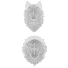 Wolf Head & Lion Silicone Resin Molds Jewelry