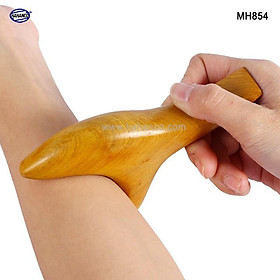 Dụng Cụ day ấn Huyệt Mát xa tam giác Gỗ thơm (MH854) Hỗ trợ điều trị bệnh xương khớp - chăm sóc sức khỏe