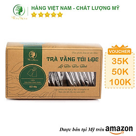 Trà vằng túi lọc lợi sữa, nhanh lấy lại vóc dáng sau sinh Wonmom 40gr ( 20 Túi/Hộp )