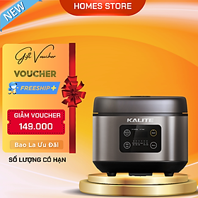 Mua Nồi Cơm Cao Tần Kalite KL-620 Sang Trọng Thương Hiệu Úc Gồm 8 Chế Độ Nấu Dung Tích 1.8 Lít  Công Suất 860 W - Hàng Chính Hãng