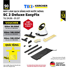 Mua Máy làm sạch bằng hơi nước nóng Karcher SC 2 Deluxe easyfix