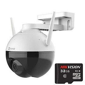 Mua Camera Xoay 360 Độ Ngoài Trời EZVIZ C8C (CS-C8C-A0-3H2WFL1) - Ban Đêm Có Màu - Hàng Chính Hãng