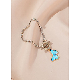 Lắc tay | Lắc tay nữ hình cánh bướm xinh XBL45 - Bảo Ngọc Jewelry