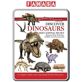 Wonders Of Learning - Educational Tin Set - Discover Dinosaur