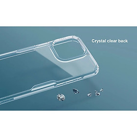 Ốp Lưng dành cho iPhone 15 / 15 Plus / 15 Pro / 15 Pro Max Nillkin Nature TPU Pro trong suốt chống sốc chống ố - Hàng Chính Hãng