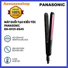 Máy duỗi và tạo kiểu tóc panasonic eh-hv21-k645 - màu đen - hàng chính hãng