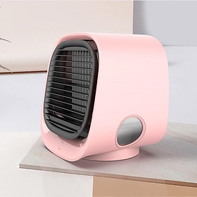 Quạt điều hòa làm mát bằng hơi nước kiêm đèn ngủ Mini Air Cooler