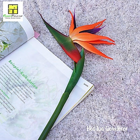 Mua Hoa thiên điểu giả cao su hoa lụa đẹp cao cấp