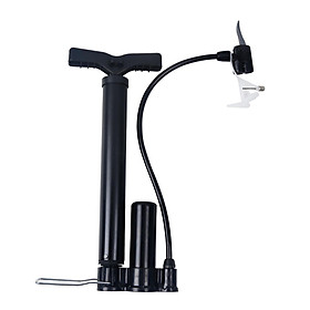 Air Bike Pump Presta Schrader Valve Tire Inflator Bicycle Floor Pump for Mountain Road Bike