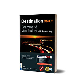 Sách trọn bộ giáo trình destination grammar & vocabulary b1, b2, c1&c2 lẻ/combo