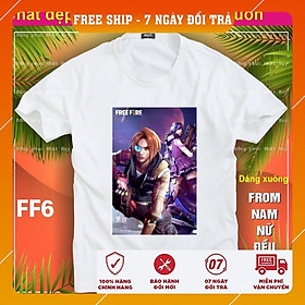 Áo thun game Free Fire FF6,phông bao đổi trả, chất đẹp