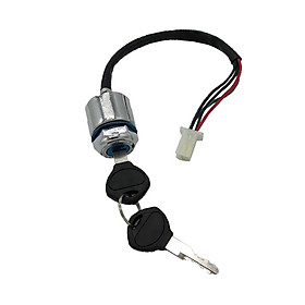 4-Wire Pin Ignition Key Switch for Go Kart ATV Quad Dirt Bike Scooter