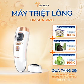 Máy triệt lông & trẻ hoá da DrSun PRO+ Công nghệ ICE COOL