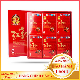 Nước Uống Hồng Sâm 6 Năm Korea Red Ginseng Drink 70 ml x 30 gói