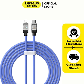 Mua Cáp sạc nhanh Baseus CoolPlay Series Fast Charging Cable Type-C to iP 20W CAKW- Hàng chính hãng