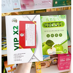 Combo Tiến Hạnh Vip X2 và Detox giúp giảm câ.n hiệu quả, kiểm soát cân nặng, liệu trình 3 ngày sử dụng