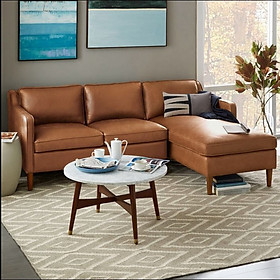 Mua Sofa Chung Cư phòng Khách Bọc Da Bò Cao Cấp DP-SCHC02