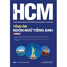 V-ACT HCM - Luyện Thi Đánh Giá Năng Lực Đại Học Quốc Gia TP. Hồ Chí Minh - Tổng Ôn Ngôn Ngữ Tiếng Anh - An Chi