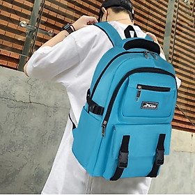 Balo thời trang đi học đi làm Xbags Sea Blue Xb 3201