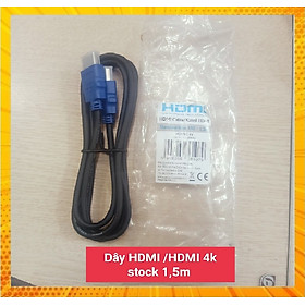 Dây HDMI/HDMI 1,5 m  4K LK84
