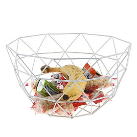 2xWire Banana Apple Holder Bowl Fruit Storage Bowl Basket Snack Bread Tray 4