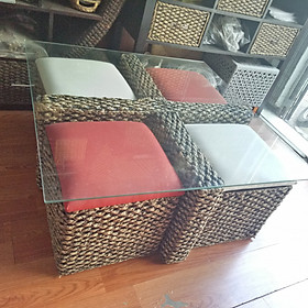 Bộ bàn, ghế cafe 2 trong 1
