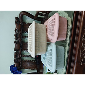 Mua Rổ lồng bàn nhựa có nắp đậy. đựng thức ăn rau  củ  quả. chánh côn trùng.