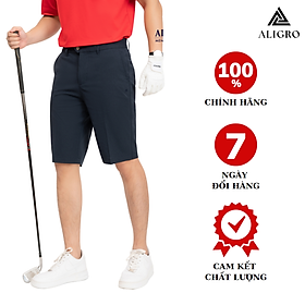 Quần short golf nam ALIGRO  nhiều màu chất vải co giãn chống nhăn cực tốt QSMOG.1