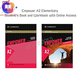 Combo Sách Empower A2 Elementary Student’s Book And Workbook With Online Access