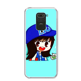Ốp lưng điện thoại XIAOMI REDMI NOTE 9 - Silicon dẻo - 0189 COUPLE01GIRL - Hàng Chính Hãng