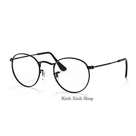 (Hàng cao cấp) Kính thời trang Mắt tròn unisex kim loại