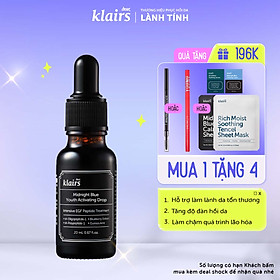 Tinh chất dưỡng da Dear Klairs Midnight Blue Youth Activating Drop 20ml