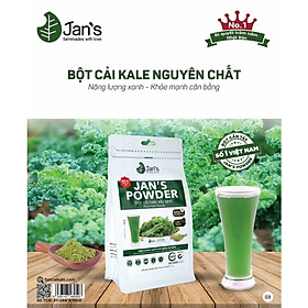 Bột cải kale Jan’s bao bì mới 20 gói tiện dụng