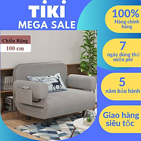 Mua  FREESHIP + TẶNG GỐI  Ghế Sofa Giường Thông Minh Cao Cấp Sang Trọng  Giường Sofa 2 Trong 1 Đa Năng Với 5 Mức Điều Chỉnh Lưng Ghế Có Khóa Kéo Dễ Dàng Tháo Vệ Sinh