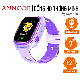 Đồng hồ thông minh trẻ em ANNCOE Y85S Pro nghe gọi nhăn tin định vị từ xa chống nước IP67 - Hàng Chính Hãng