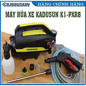 Mua Máy rửa xe máy phun xịt rửa áp lực cao mô tơ cảm ứng từ tự hút nước thông minh Hàng chính hãng Máy rửa xe Kadusun K1-PXR8