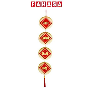 Dây Treo Trang Trí Tết Hình Mẹt Lớn - Chúc Mừng Năm Mới