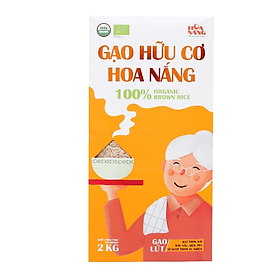 GẠO LỨT HỮU CƠ HOA NẮNG 2KG